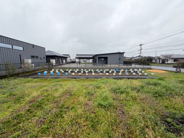 北諸県郡三股町五本松の売地の外観