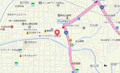 【地図】 | 天山ハイツⅡ