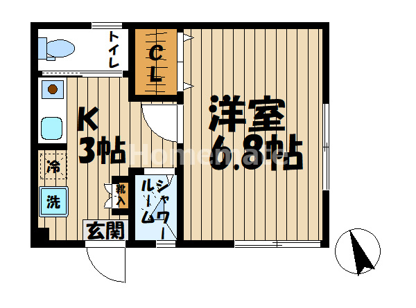 【間取り】 | HAITU K