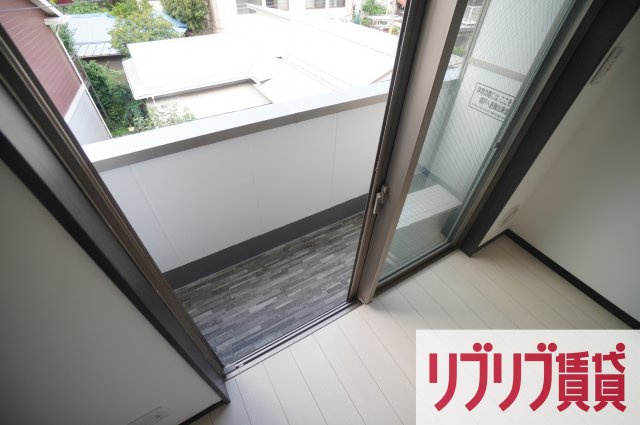 フォルセーヌ本千葉のバルコニー