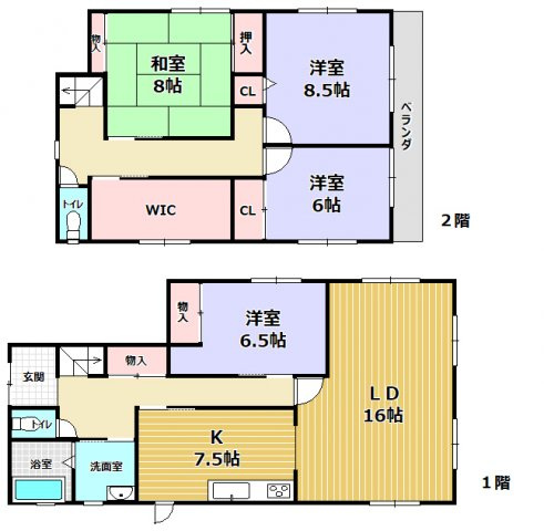 神戸市北区北五葉５丁目　中古戸建