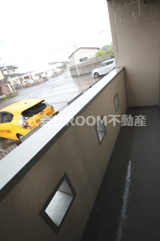 カーサビアンカのバルコニー