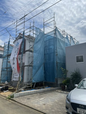 【外観】 | 多摩市連光寺４丁目新築戸建て3棟現場2号棟 | 令和3年9月完成予定