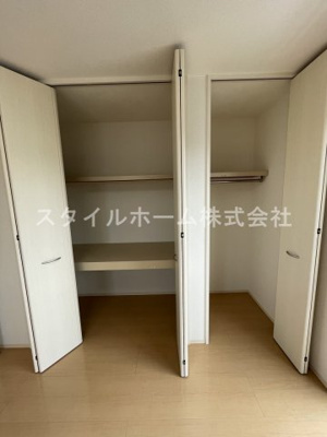 【収納】 | メゾハイネス | たっぷりとした収納スペースです