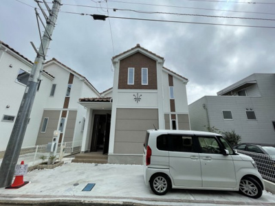【外観】 | 仲介手数料無料　多摩市連光寺４丁目新築戸建て3棟現場３号棟