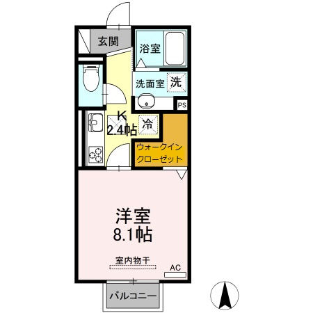 【間取り】 | ラフィネ | 使いやすい間取りです。