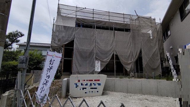 箕面市半町１丁目の新築一戸建の外観