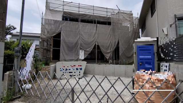 箕面市半町１丁目の新築一戸建の外観