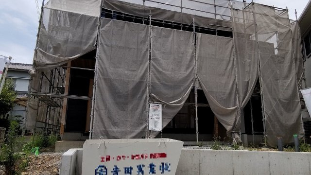 箕面市半町１丁目の新築一戸建の外観