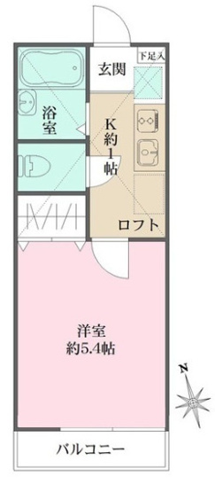 【間取り】 | パティオ三宿