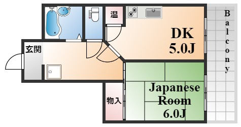 甲南ビルの間取り