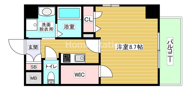 【間取り】 | エストーネ野田阪神
