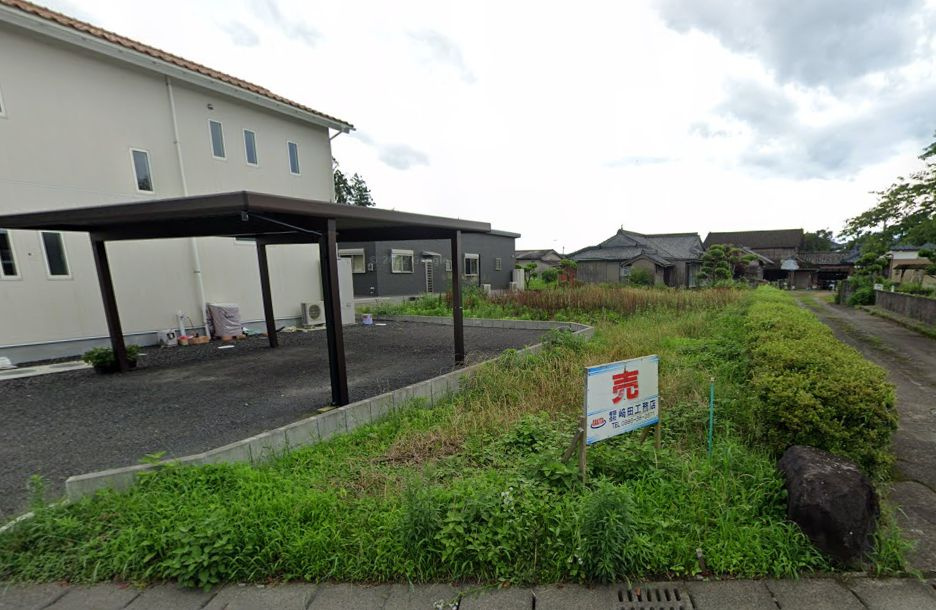 都城市野々美谷町の売地の外観