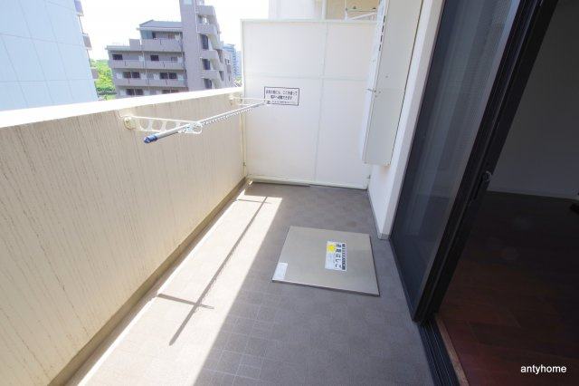 クリスタルブライト天満橋リバーサイド　仲介手数料無料のバルコニー