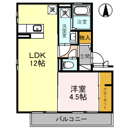 【間取り】 | フローレンス宮町