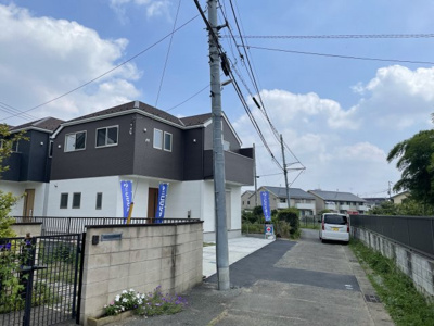 【前面道路含む現地写真】 | 日野市日野新築戸建て2棟現場2号棟 | 前面道路含む現地写真です