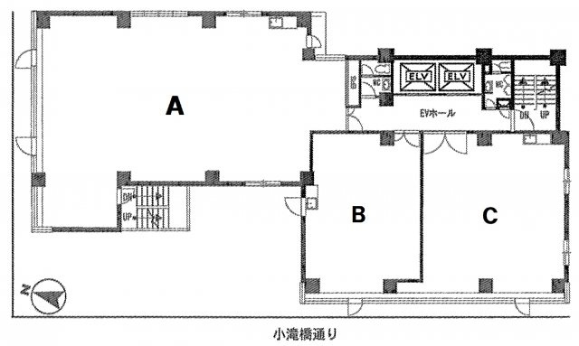 西新宿Ｋ－１ビルの間取り
