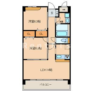 プレミアム御影の間取り|間取り図