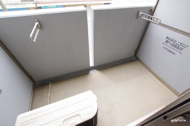 エスリード福島第５　仲介手数料無料のバルコニー