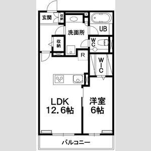 ヒルズレジデンシャルＤ21の間取り