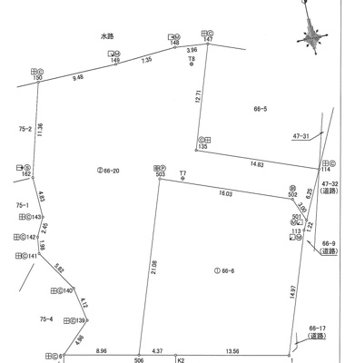 【土地図】 | 下米内売アパート