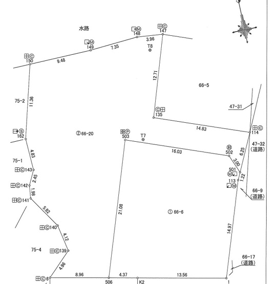 【土地図】 | 下米内売アパート