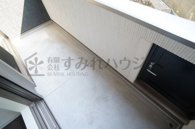 グランジュテ売布　Grandjeteのバルコニー