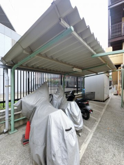 【その他共用部分】 | バイク置場です。