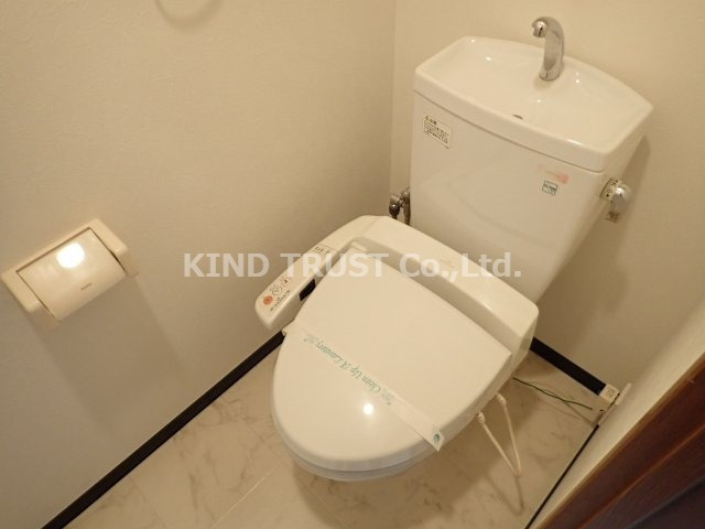 ビガーポリス101扇町のトイレ|トイレもきれいです