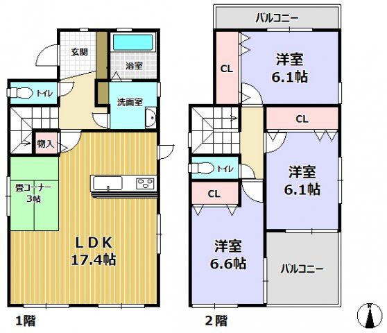 西宮市山口町上山口　中古戸建