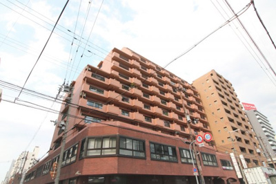 【外観】 | パルムハウス江坂 | 【現地写真】 鉄骨鉄筋コンクリート造13階建マンション♪