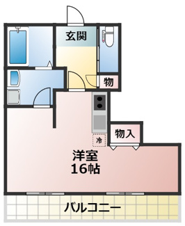 【間取り】 | メゾンルイ