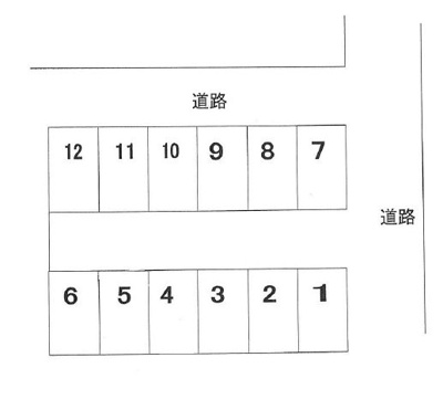 【区画図】 | 中町駐車場K