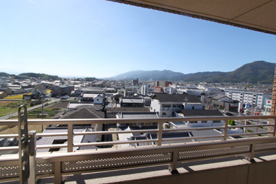 【展望】 | ビーバードルチェ香芝 | バルコニー側の眺望です