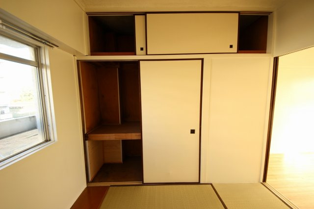 ビレッジハウス奈良部１号棟の収納|収納のためのスペースです