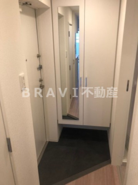 セレニテ堺筋本町プリエ　BRAVI不動産の玄関|【セレニテ堺筋本町プリエ】ゆったりとした玄関です