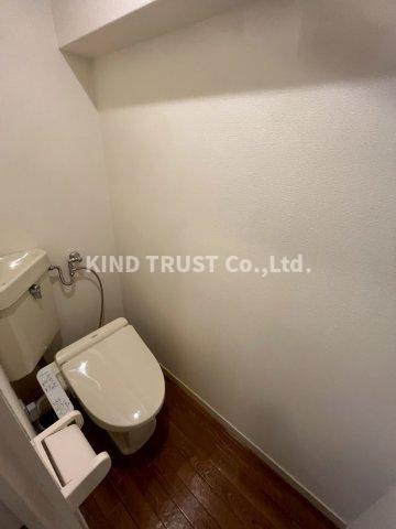 スカイハイム天神橋のトイレ|清潔感のあるトイレです