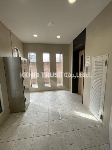 スカイハイム天神橋のロビー|建物の内部です