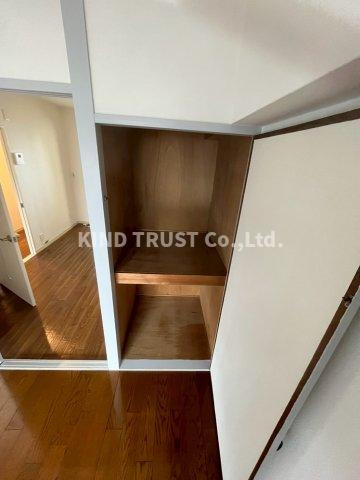 スカイハイム天神橋の収納|たっぷりとした収納スペースです