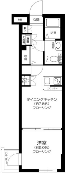 【間取り】 | AQUA TOKYO NORTHCITY