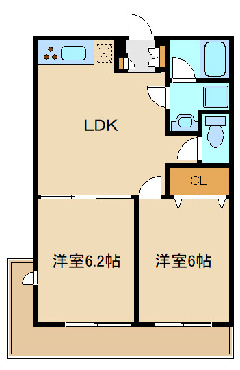 【間取り】 | ニューポート