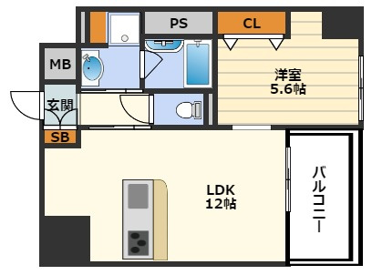 MBC　RESIDENCEの間取り