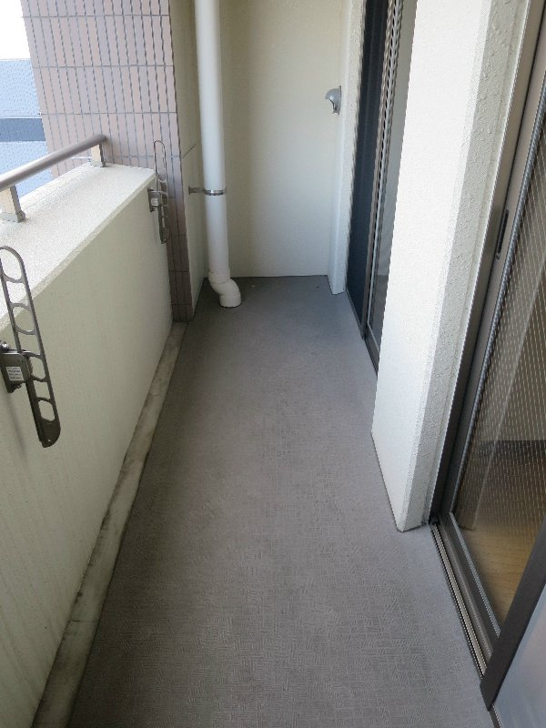熊本市中央区大江６丁目の賃貸マンションのバルコニー