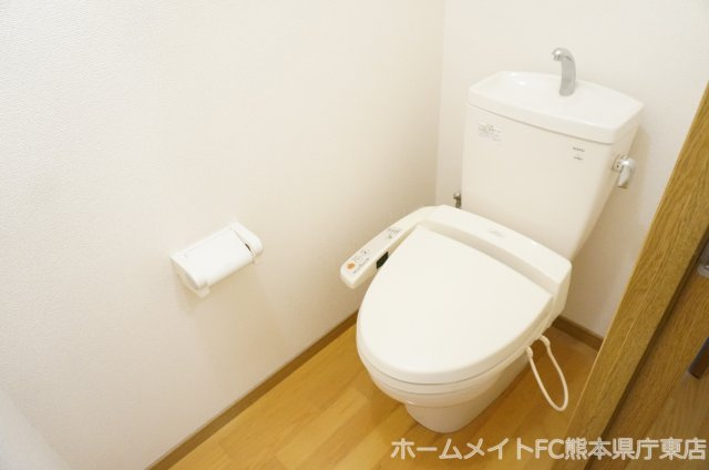 熊本市中央区大江６丁目の賃貸マンションのトイレ