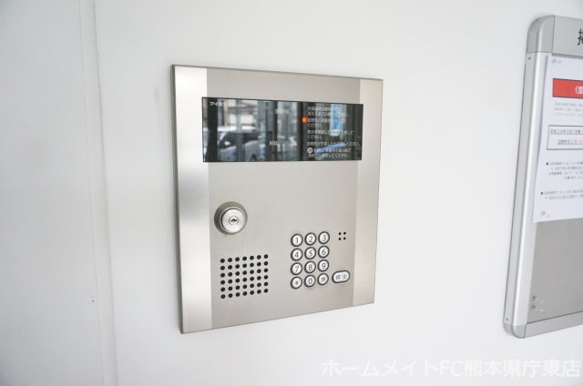 熊本市中央区大江６丁目の賃貸マンションのロビー