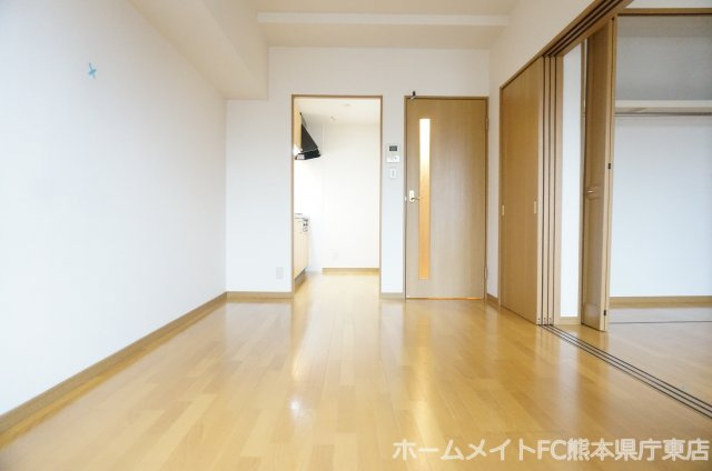 熊本市中央区大江６丁目の賃貸マンションの居間・リビング