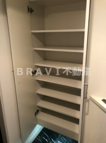 カスタリア堺筋本町　BRAVI不動産の収納|【カスタリア堺筋本町】便利な収納スペースです