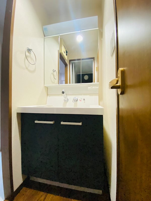 熊本市東区健軍２丁目の賃貸マンションの独立洗面台