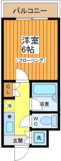 【間取り】 | ルーブル三軒茶屋Ⅱ