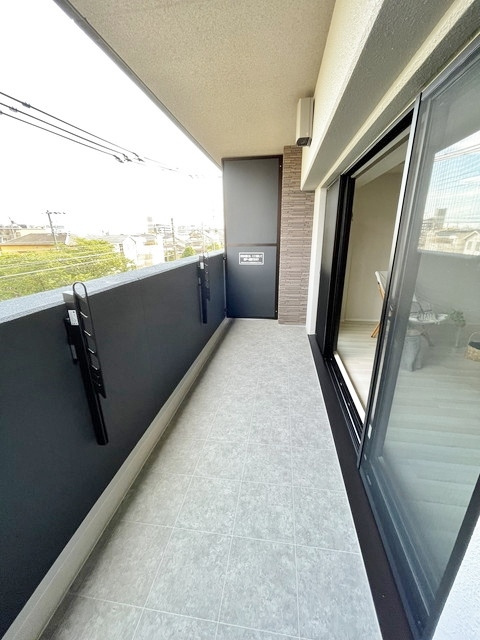 ワコーレヴィータ森北町のバルコニー